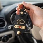 Personalized Leather Photo Keychain with Custom Name &Best Amazon Deals