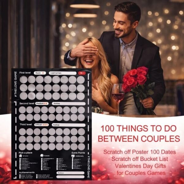 Couples Scratch Positions Card Love Game for NewlyBest Amazon Deals