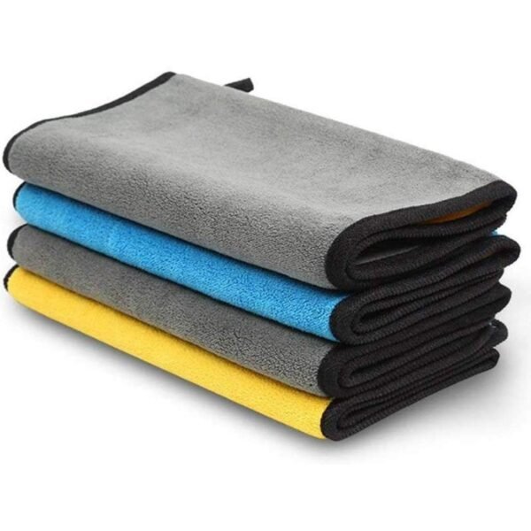 Pack of 4 Pics Microfiber Cleaning Cloth 800 GSM for HomeBest Amazon Deals