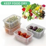 Qshare Plastic Storage Containers Set With Lid -Best Amazon Deals