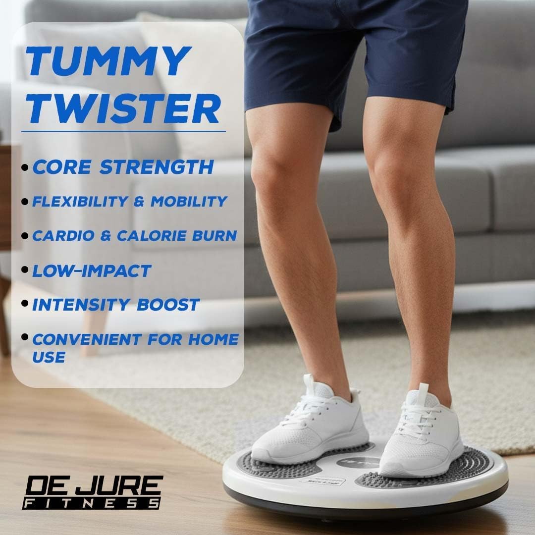 De Jure Fitness Tummy Twister & Abs Trimmer | ExerciseBest Amazon Deals