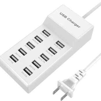 USB Charger Station Block with Rapid Charging Auto DetectMobile Accessories Deal