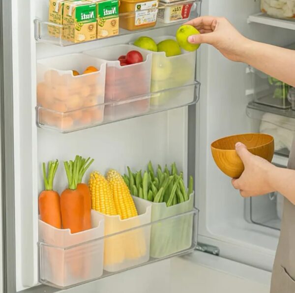 RIOMAX Fridge Storage Boxes Fridge Organizer Space-savingBest Amazon Deals