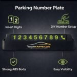 YOURKARTS.COM Car Dashboard Phone Number Plate  27 x 8 cmBest Amazon Deals