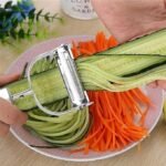 QONETIC 2 in 1 Stainless Steel Julienne Vegetable PeelerBest Amazon Deals