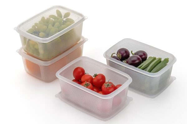 Qshare Plastic Storage Containers Set With Lid -Best Amazon Deals