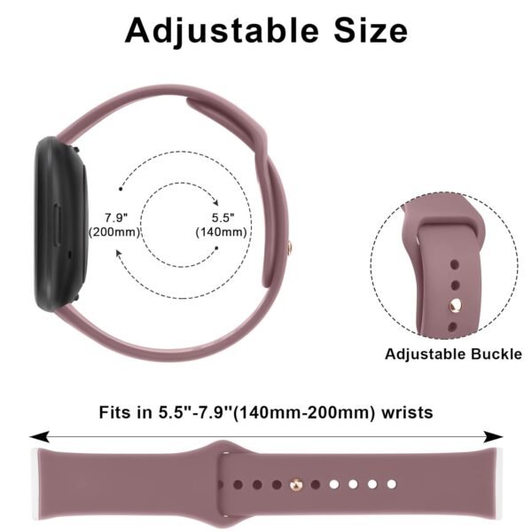 Tobfit Silicone Band for Fitbit Versa 3 4 FitnessBest Amazon Deals