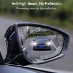 Bowiemall 2 Pcs Car Rearview Mirror Film RainproofBest Amazon Deals