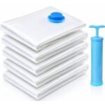 Vacuum Storage Bags with Hand Pump for Clothes, Blanket |Best Amazon Deals