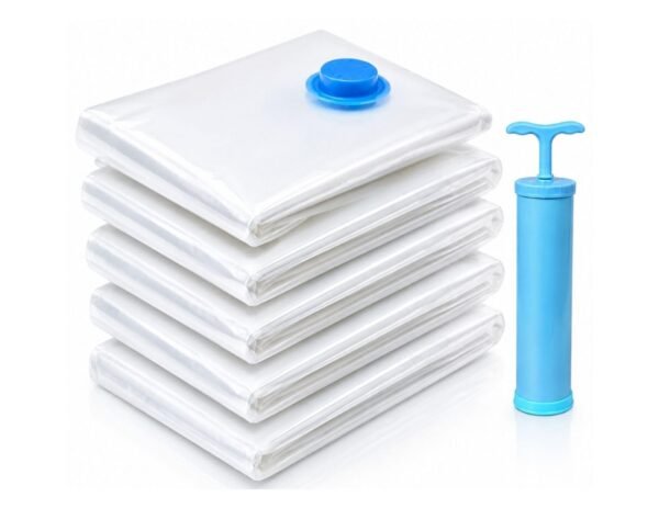 Vacuum Storage Bags with Hand Pump for Clothes, Blanket |Best Amazon Deals