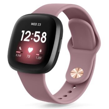 Tobfit Silicone Band for Fitbit Versa 3 4 FitnessBest Amazon Deals