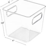 INKULTURE Clear Acrylic Pantry Organizer Bin With HandleBest Amazon Deals
