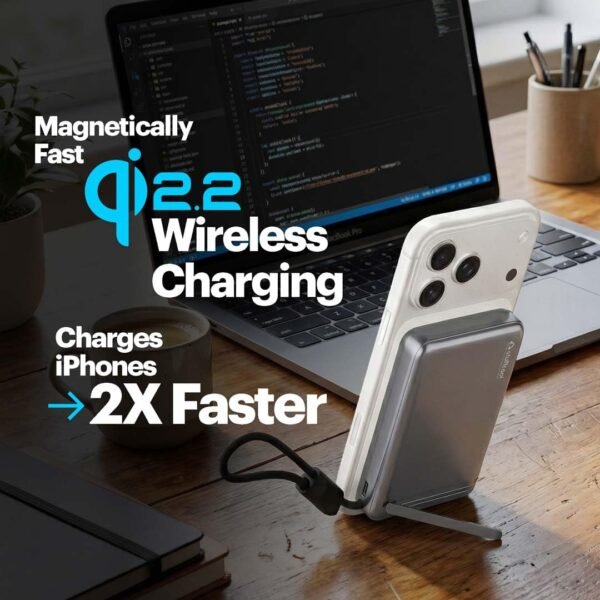 Stuffcool Nido 10000mAh Qi2.2 Certified Magsafe Powerbank, 25WMobile Accessories Deal
