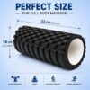 PulGos Black Foam Roller for Exercise, Deep TissueBest Amazon Deals