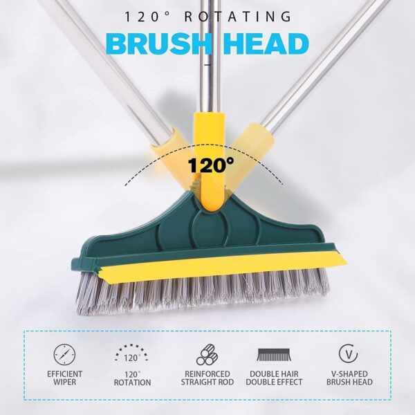 TEKCOOL 2-in-1 Bathroom Cleaning Brush with Wiper andBest Amazon Deals