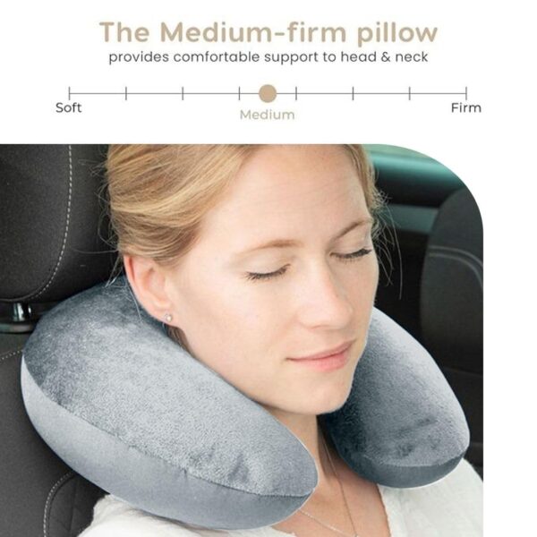 ALN Premium Velvet Travel Neck Pillow for Travelling andBest Amazon Deals