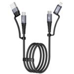 boAt FlexiCharge 400 Charging Cable w/ 4-in-1Best Amazon Deals boAt FlexiCharge 400 Charging Cable w/ 4-in-1Best Amazon Deals