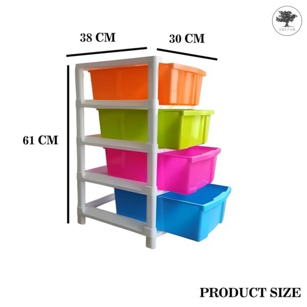 Sulfar 4XL Plastic Modular Drawer Storage Cabinet | 4Best Amazon Deals