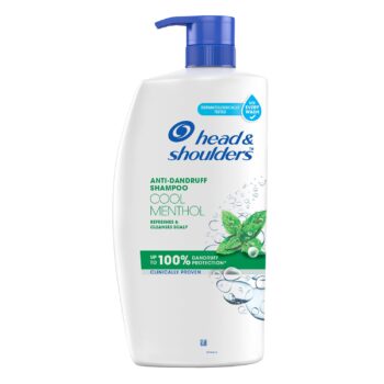 Head & Shoulders Cool Menthol Anti Dandruff Shampoo for Women & Men, 1L Head & Shoulders Cool Menthol Anti Dandruff Shampoo for Women & Men, 1L