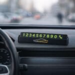 YOURKARTS.COM Car Dashboard Phone Number Plate  27 x 8 cmBest Amazon Deals