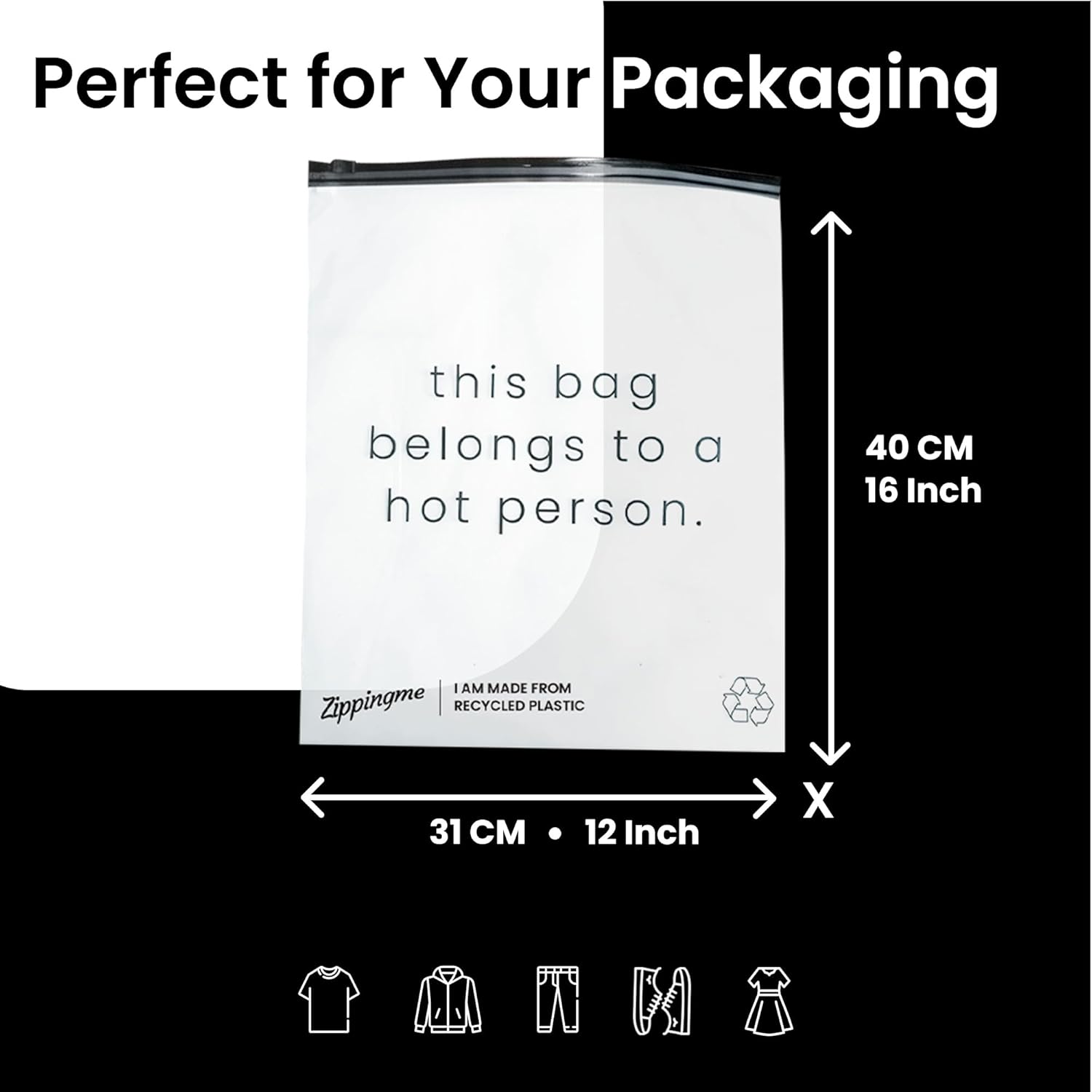 Set of 12 Large Frosted Clothes Bags for Travel -Best Amazon Deals