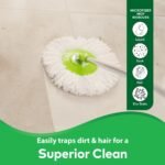 Scotch-Brite Twin Bucket Spin Mop with Easy Wring & RinseBest Amazon Deals