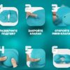 Travel Neck Pillow with Built in Pump Car Button Soft,Best Amazon Deals