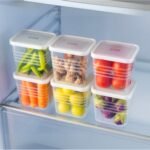 GO STORE Pack of 6 Fridge Storage Boxes, Freezer &Best Amazon Deals