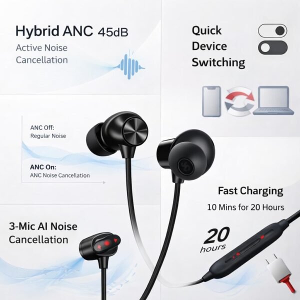 for OnePlus Z3 Neckband Bluetooth Heavy Bass Stereo Sound MagneticMobile Accessories Deal