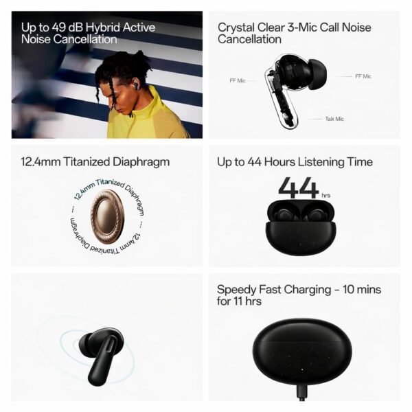Orginal Bluetooth Earbuds for OnePlus Buds 3 Pro Wireless EarbudsMobile Accessories Deal