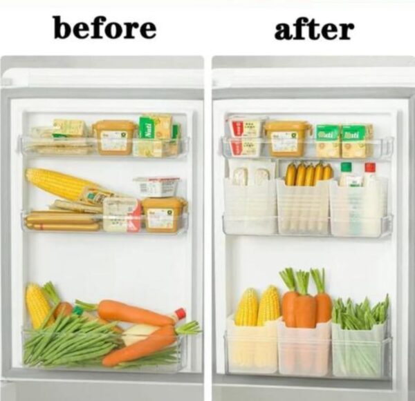 RIOMAX Fridge Storage Boxes Fridge Organizer Space-savingBest Amazon Deals