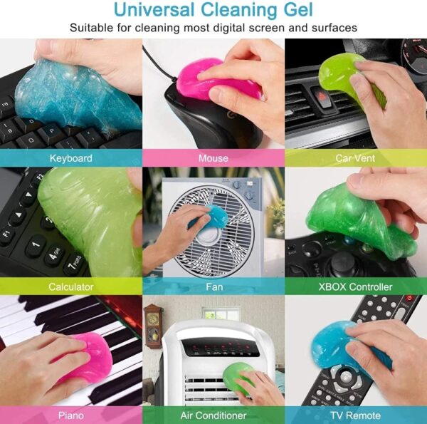 HOTKEI 1 Pack Multipurpose Dust Cleaning Slime Gel for TVBest Amazon Deals