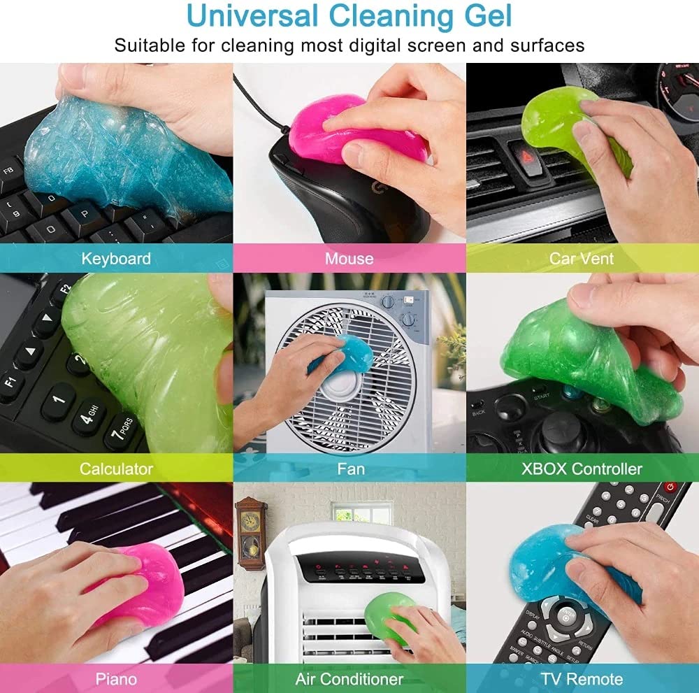 HOTKEI 1 Pack Multipurpose Dust Cleaning Slime Gel for TVBest Amazon Deals