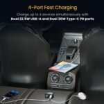 Portronics Car Power Trail 111W Car Charger, 4 Port FastBest Amazon Deals