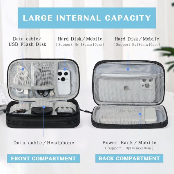 HSR Travel Cable Organizer Bag Pouch ElectronicBest Amazon Deals