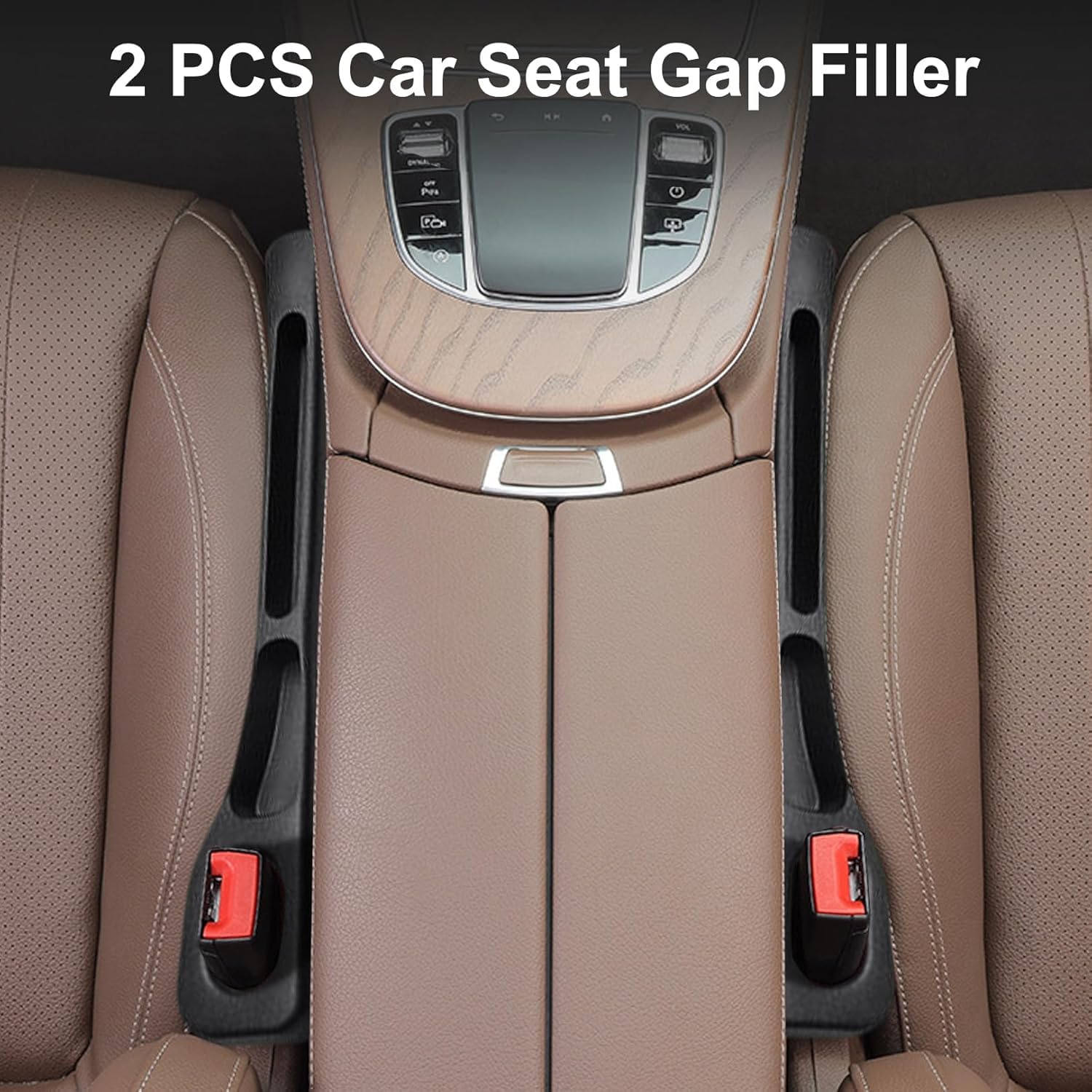 XSKY Universal 2Pcs Car Seat Gap Filler Organizer | EVABest Amazon Deals