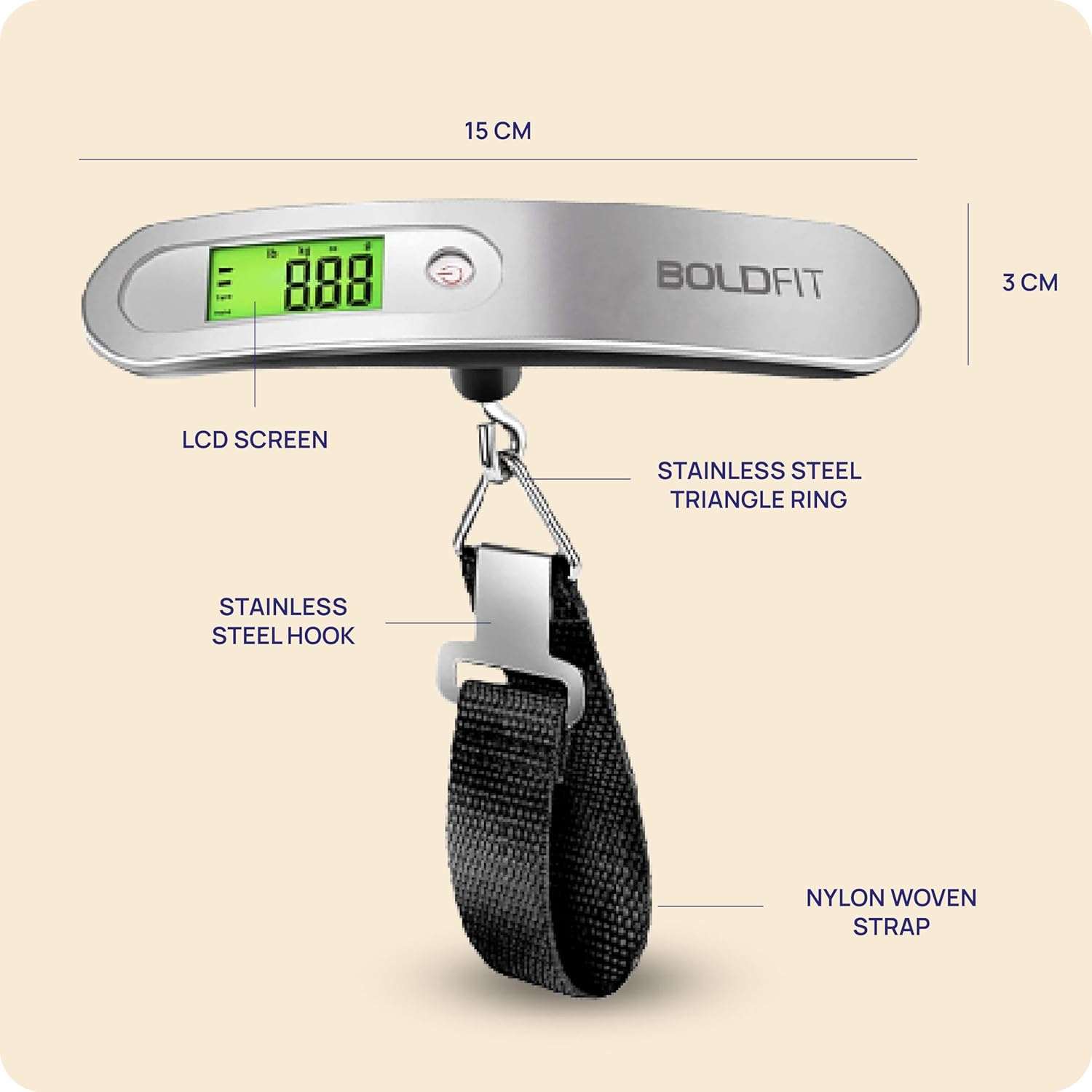 Boldfit Weight Machine For Luggage Weighing Scale ForBest Amazon Deals