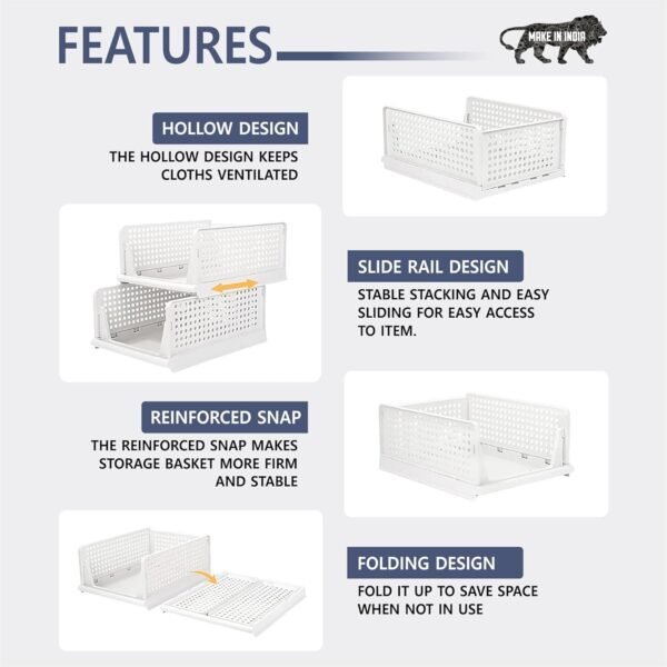 Aditya polymers Large Wardrobe Closet Organizers Pack ofBest Amazon Deals