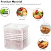 GO STORE Pack of 6 Fridge Storage Boxes, Freezer &Best Amazon Deals