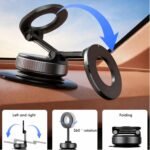 Magnetic Car Phone Holder 360 Rotation  Strong Magnetic GripMobile Accessories Deal