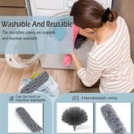 Fulminare 3 in 1 Microfiber Feather Duster 4PCS BendableBest Amazon Deals
