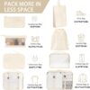 FLYNGO Nylon 8 Pcs Travel Organizer Pouch Packing CubesBest Amazon Deals