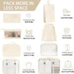 FLYNGO Nylon 8 Pcs Travel Organizer Pouch Packing CubesBest Amazon Deals