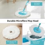 Presto! Elite Spin Mop with Steel Wringer and Auto-foldBest Amazon Deals