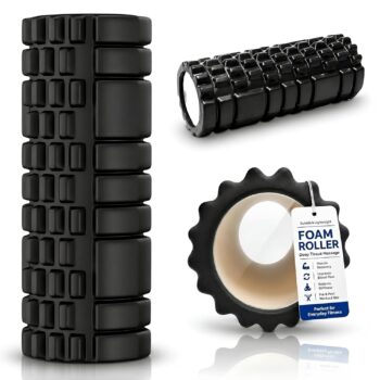 PulGos Black Foam Roller for Exercise, Deep TissueBest Amazon Deals PulGos Black Foam Roller for Exercise, Deep TissueBest Amazon Deals