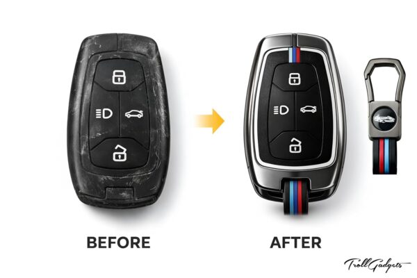 TrollGadgets (  ) Car Key Cover for Tata Harrier | SafariBest Amazon Deals