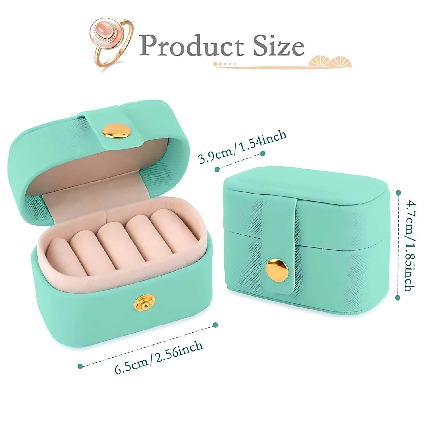 Hian Jewelry Travel Case Rectangular Portable MiniBest Amazon Deals