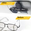 Yuoyar 2 Packs Sunglasses Holders for Car Visor -Best Amazon Deals