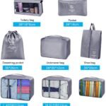 Flyngo 8 Pcs Travel Organizer Pouch Packing Cubes ForBest Amazon Deals