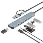 Portronics Mport 8 Plus Dual Plug 8-in-1 DockingBest Amazon Deals